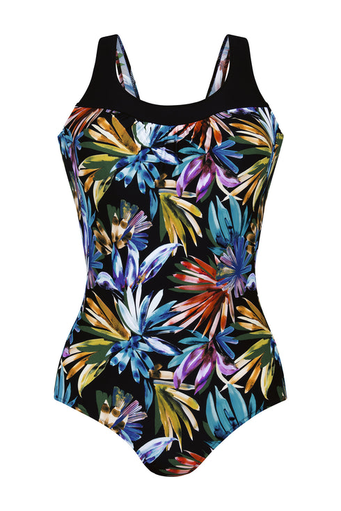 Anita Night Flowers Porto Mastectomy Swimsuit